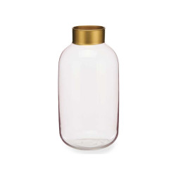 VASO CRISTALLO LISCIO ORO GRANDE CHAMPAGNE