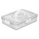 CAJA HERMETICA 4 ORGANIZADORES ASA BLANCA 3,2L