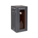 VASE EN VERRE LISSE OR GRAND CHAMPAGNE