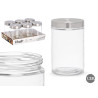 POT EN VERRE COUVERCLE EN ACIER 1,25L