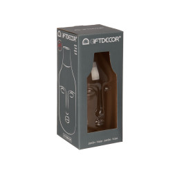 JARRON CRISTAL CARA TRANSPARENTE
