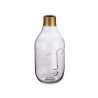 CRYSTAL VASE FACE ANTHRACITE