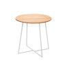 SIDE TABLE 40CM WHITE LEGS