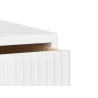 TAVOLINO BIANCO A 1 CASSETTO