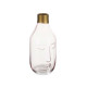 VASE EN VERRE VISAGE ROSE