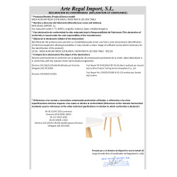 TABLE D'APPOINT BLANCHE 40CM