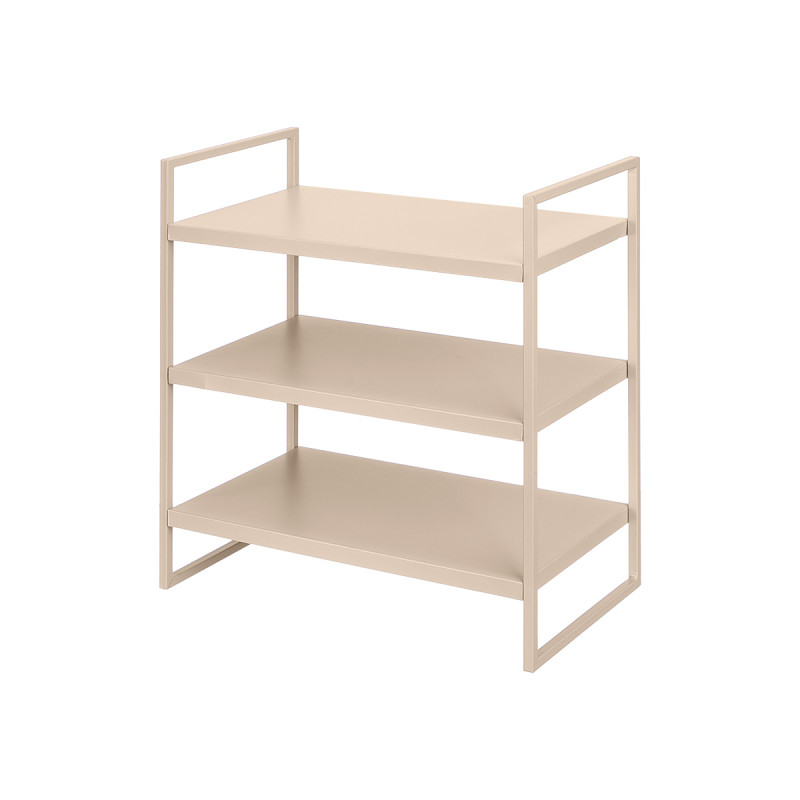 ESTANTERIA 3 BALDAS BEIGE