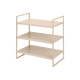 SHELF 3 SHELVES BEIGE