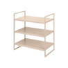 SHELF 3 SHELVES BEIGE