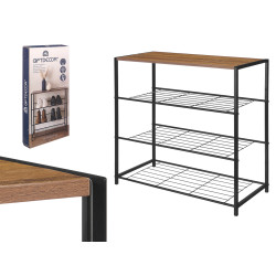 SHOE RACK SHELF WITH 4 SHELVES