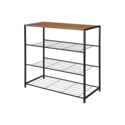 SHOE RACK SHELF WITH 4 SHELVES