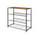 SCAFFALE PORTASCARPE CON 4 RIPIANI