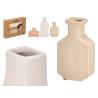 SET 3 RECTANGULAR VASES ASSORTED  3 COLORS