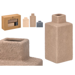 SET 3 VASI TERRA QUADRATI ASS 3 COL