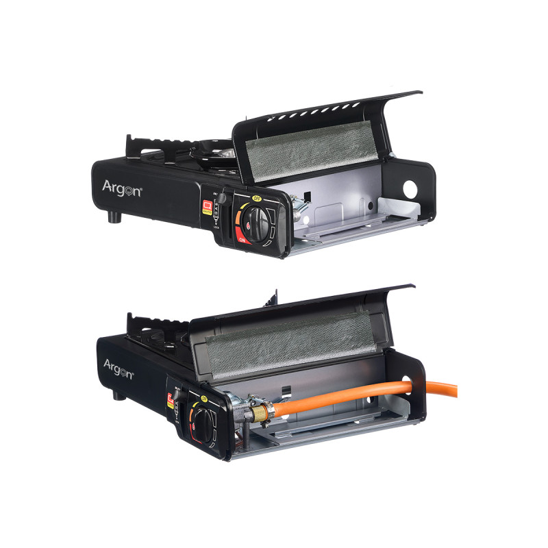 PORTABLE GAS BURNER BLACK