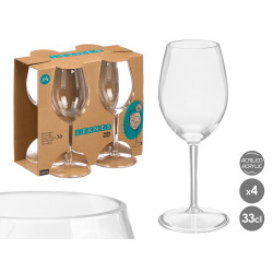 SET 4 COPAS 330ML ACRILICO