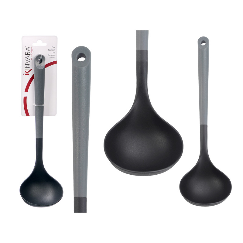 MESTOLO BICOLORE GRIGIO NERO