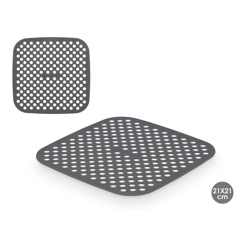 GRELHA QUADRADA PARA FRITADEIRA SEM OLEO