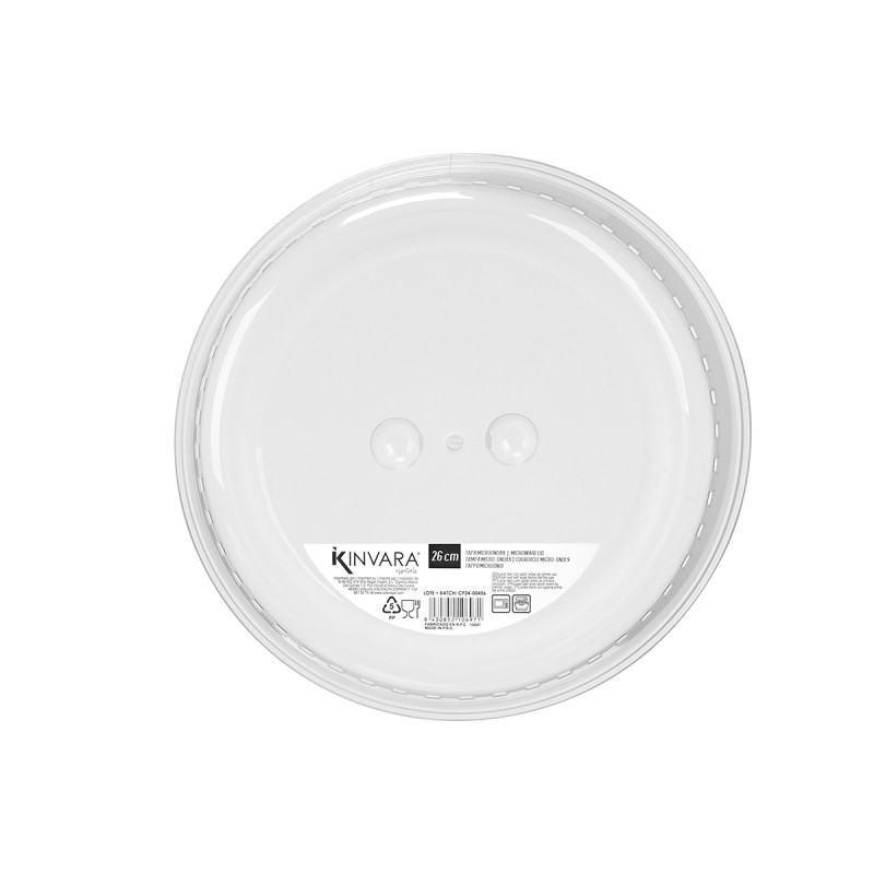 TAPA PROTECTOR MICROONDAS TRANSPARENTE