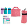SACO DE COMPRA 46X55CM SORT 4 CORES VIVOS 