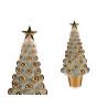 PALLINE ALBERO DI NATALE CANGIANTE ORO MEDIO