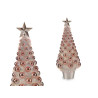 ARBOL NAVIDAD IRIDISCENTE BOLAS GRANDE ROSA