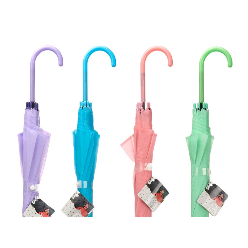 OMBRELLI PER BAMBINI TINTA UNITA ASSORTIMENTO 4