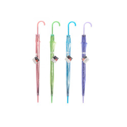 OMBRELLO PER BAMBINI TRASPARENTE ASSORTIMENTO 4
