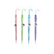 OMBRELLO PER BAMBINI TRASPARENTE ASSORTIMENTO 4