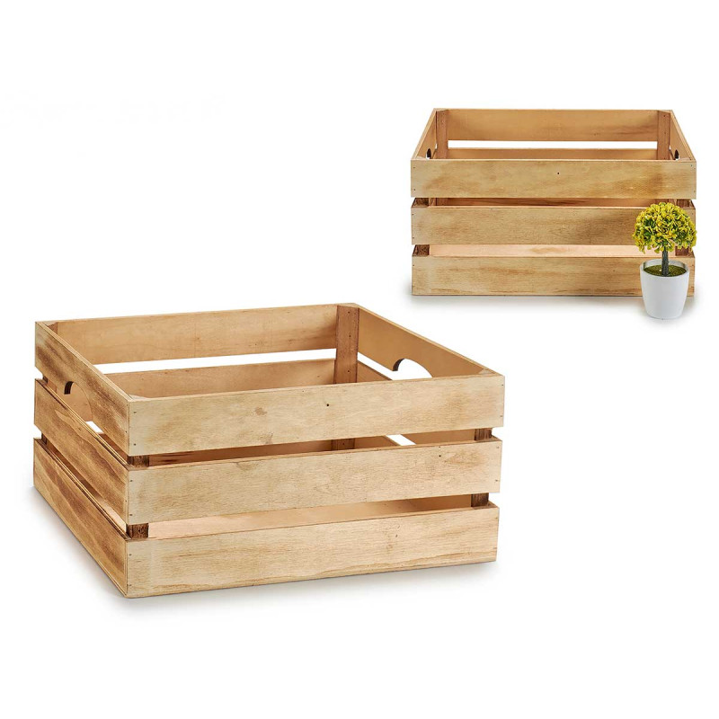 BOITE NATUREL BRULE 41X31X20 CM