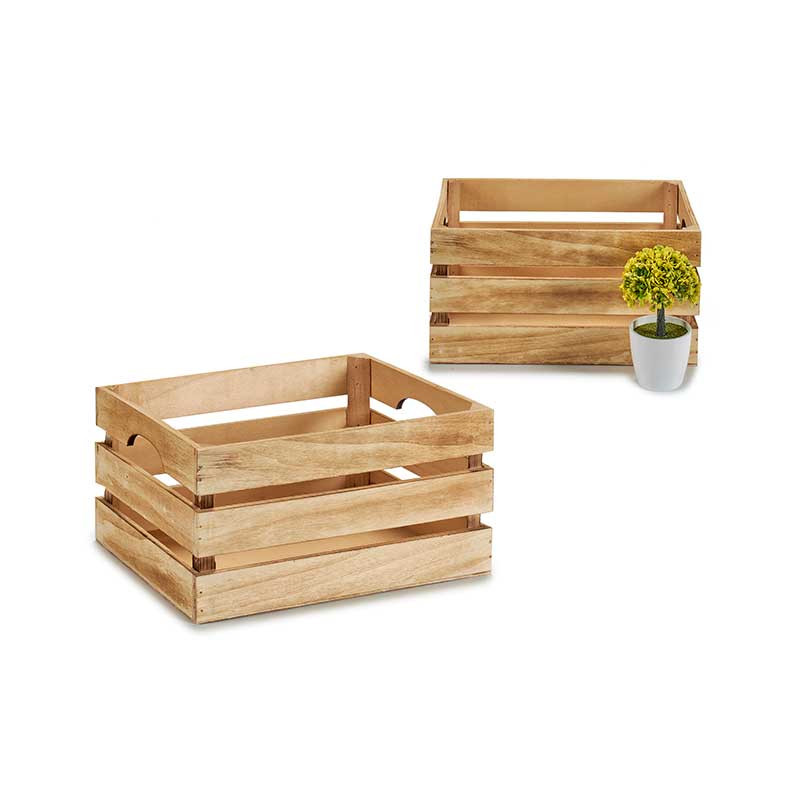 BURNED NATURAL BOX 31X22X16 CM