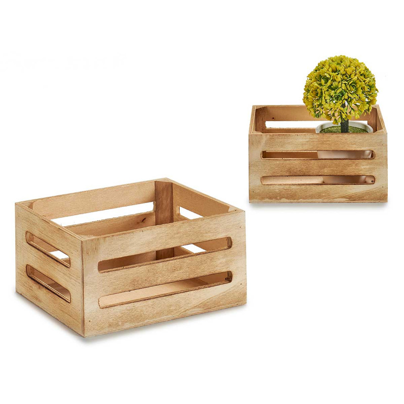 BURNED NATURAL BOX 16X10,5X8,5 CM
