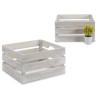SCATOLA BIANCO INVECCHIATO 36X26X18 CM