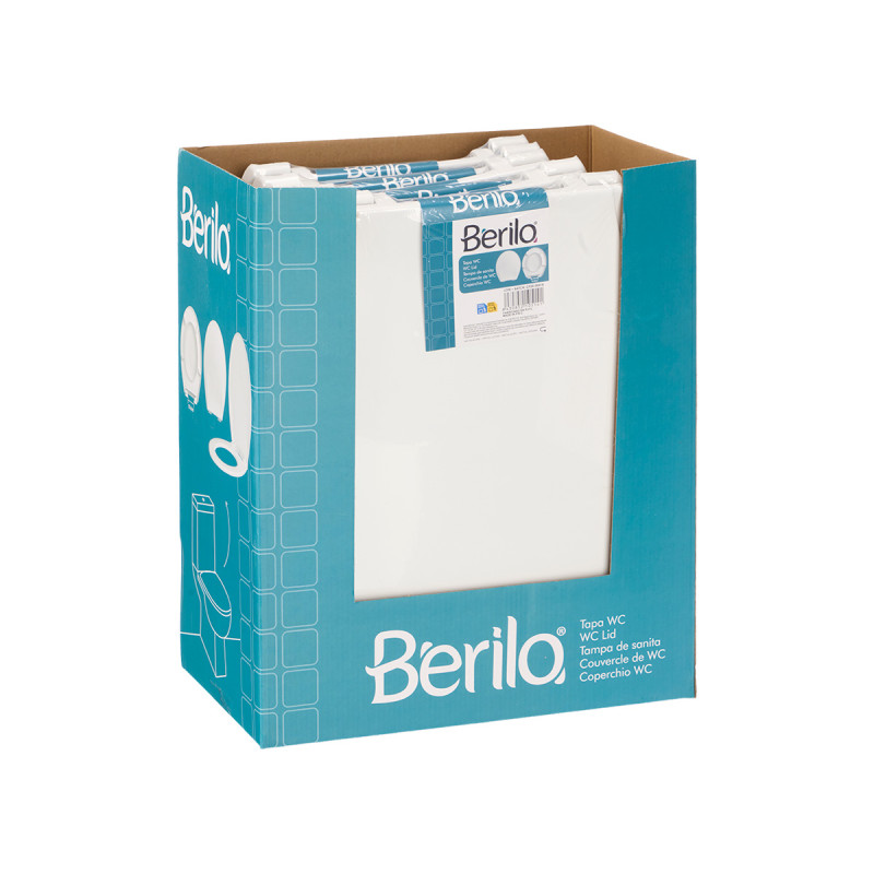 COUVERCLE DE WC BLANC