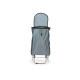 CARRELLO SPESA 2 RUOTE RIGHE BLU