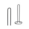 STEEL KITCHEN ROLL HOLDER BLACK