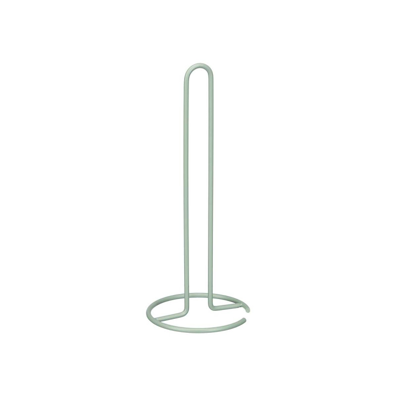 SUPORTE PARA ROLOS COZINHA EM AÇO VERDE MENTA