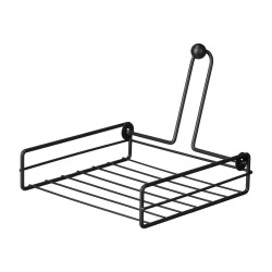 PORTE-SERVIETTES ACIER NOIR