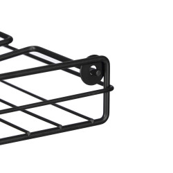 SUPORTE PARA GUARDANAPOS EM AÇO PRETO