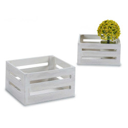 BOITE BLANC VIEILLI 16X10,5X8,5 CM
