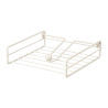 SUPORTE PARA GUARDANAPOS EM AÇO BRANCO CREME