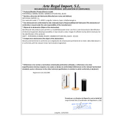 PORTE-ROULEAU EN BAMBOU NOIR