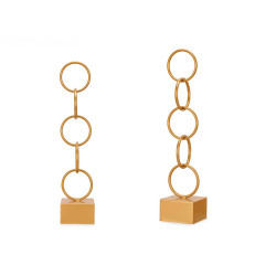 FIGURA AROS ORO GRANDE