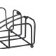 STEEL NAPKING RING BLACK