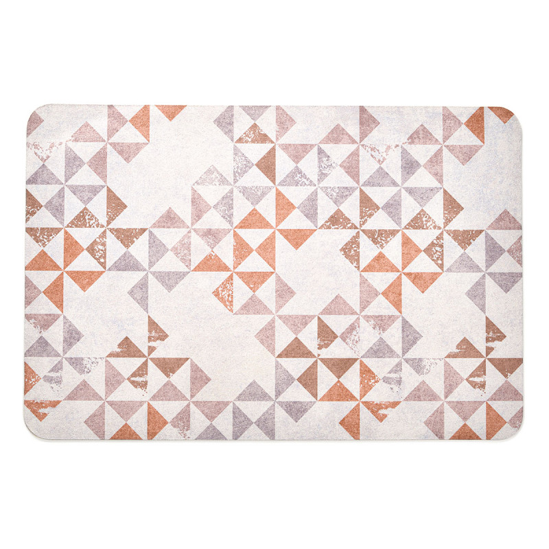 TRICOLOUR HELIX KITCHEN RUG 40X60CM