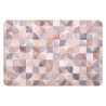 EARTH-TONE MOSAIC KITCHEN RUG 40X60CM