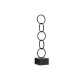 ANNEAUX FIGURE NOIR GRANDE