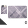ALFOMBRA COCINA ROMBOS GRIS 40X60CM