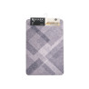 GREY RHOMBUS KITCHEN RUG 40X60CM 