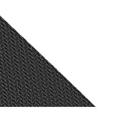 GREY RHOMBUS KITCHEN RUG 40X60CM 